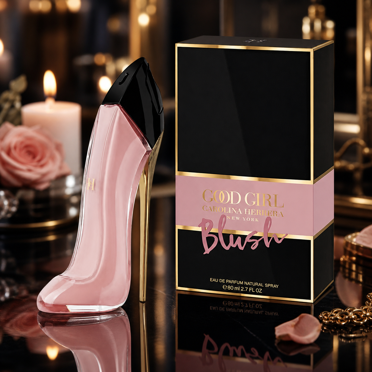 Carolina Herrera Good Girl Blush Eau de Parfum 80ml evening lifestyle image