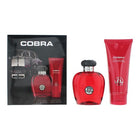 Carroll Shelby Blue Cobra Gift Set 100ml EDT + 150ml Hair & Body Wash