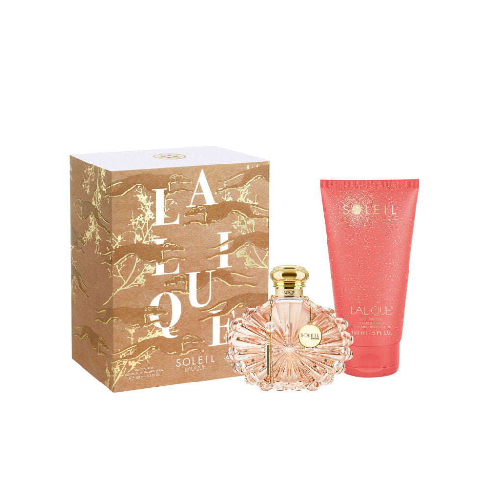 Lalique Soleil Gift Set 50ml EDP + 150ml Body Lotion