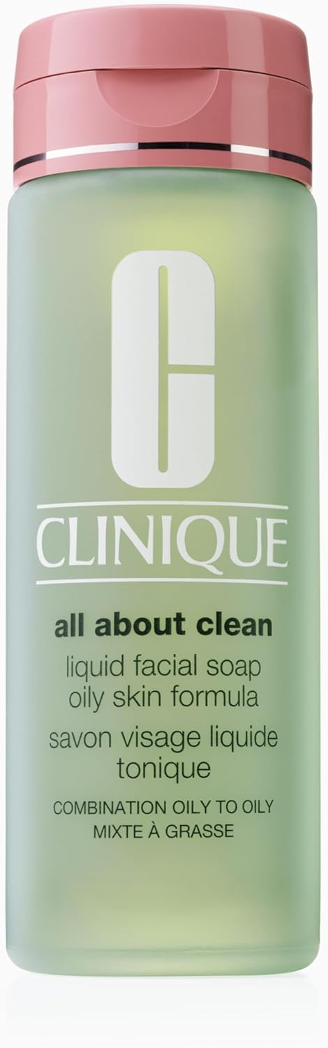 Clinique All About Clean Liquid Facial Soap Oily Skin Formula 200ml
