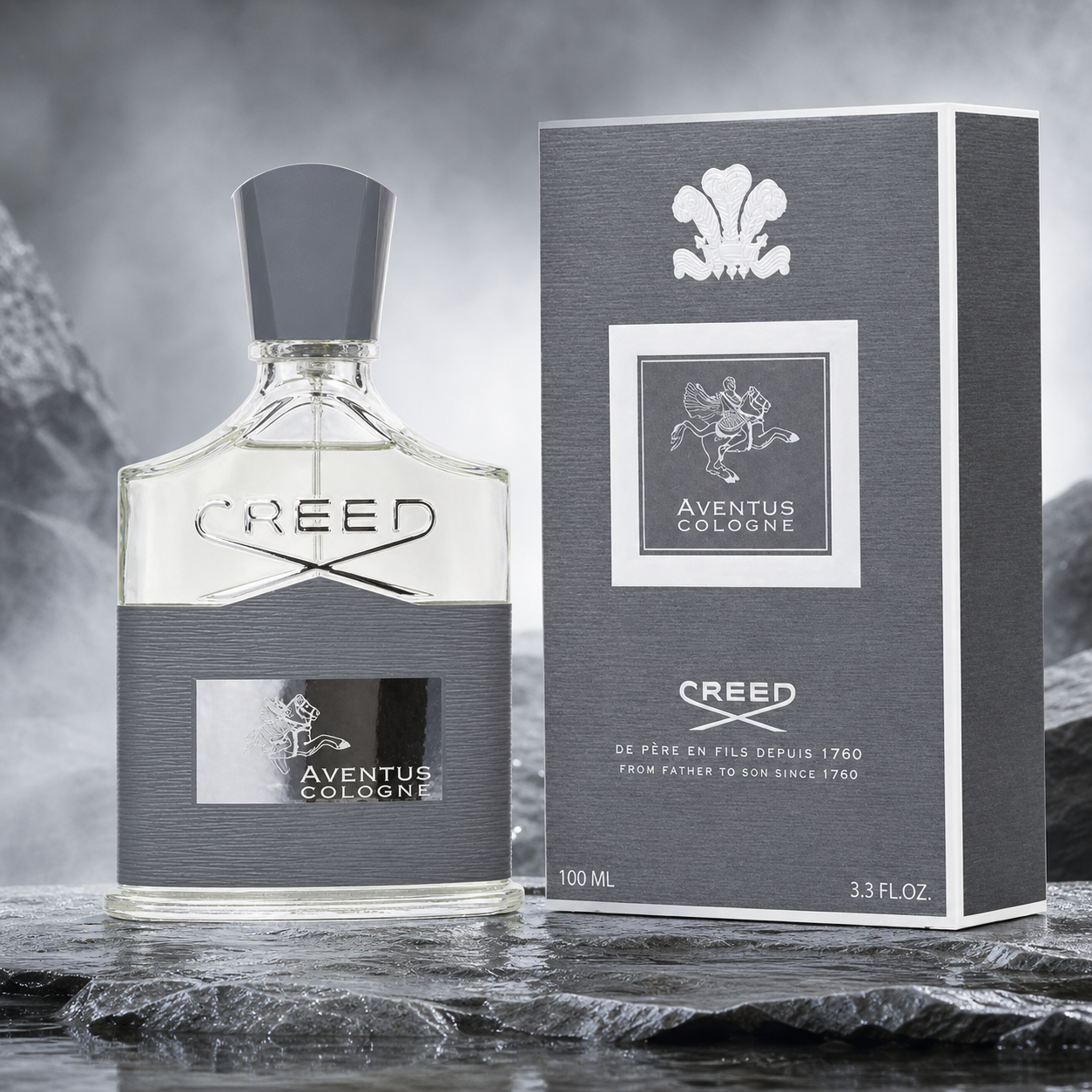 Creed Aventus Cologne Eau de Parfum 100ml premium campaign image