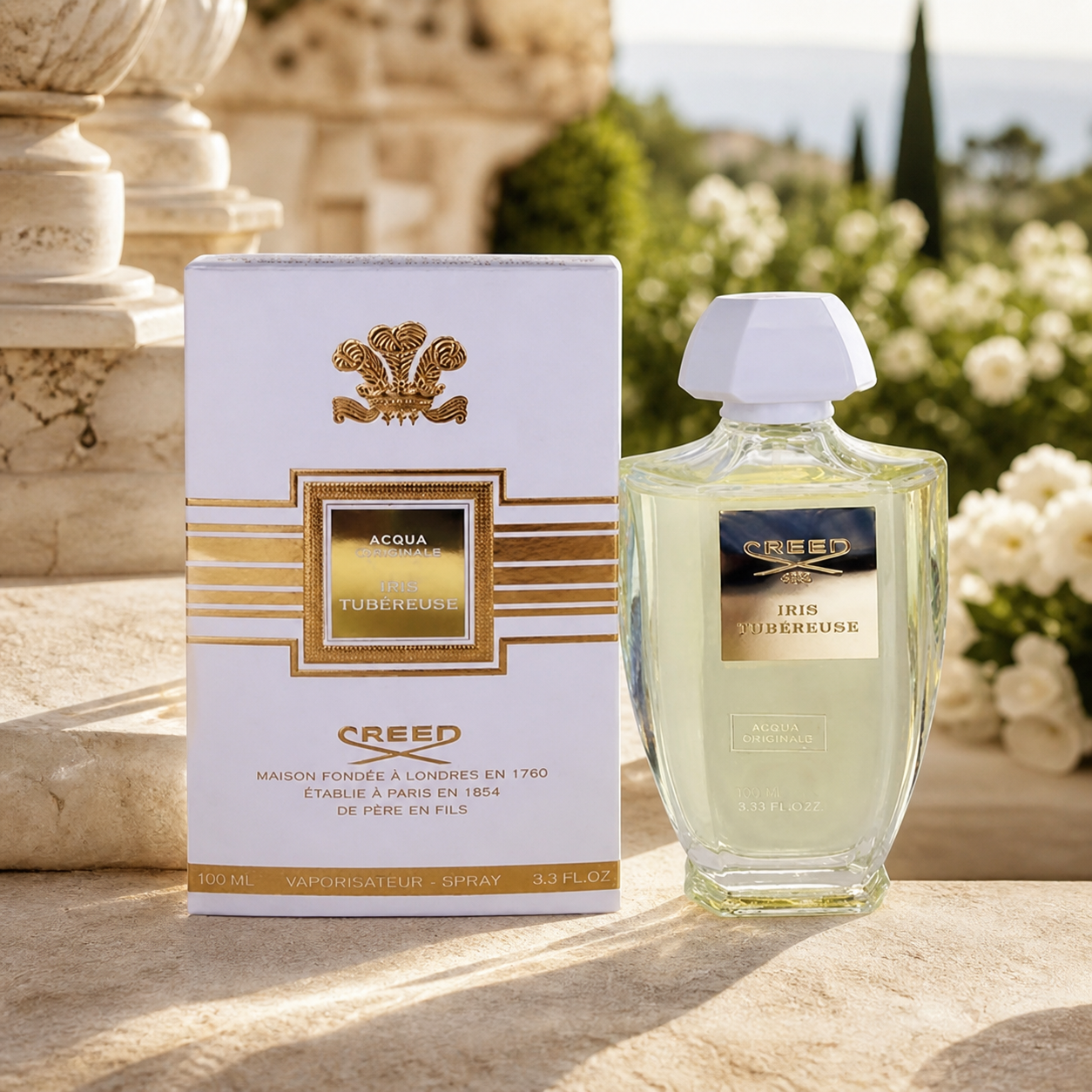 Creed Iris Tubéreuse 100ml garden lifestyle image