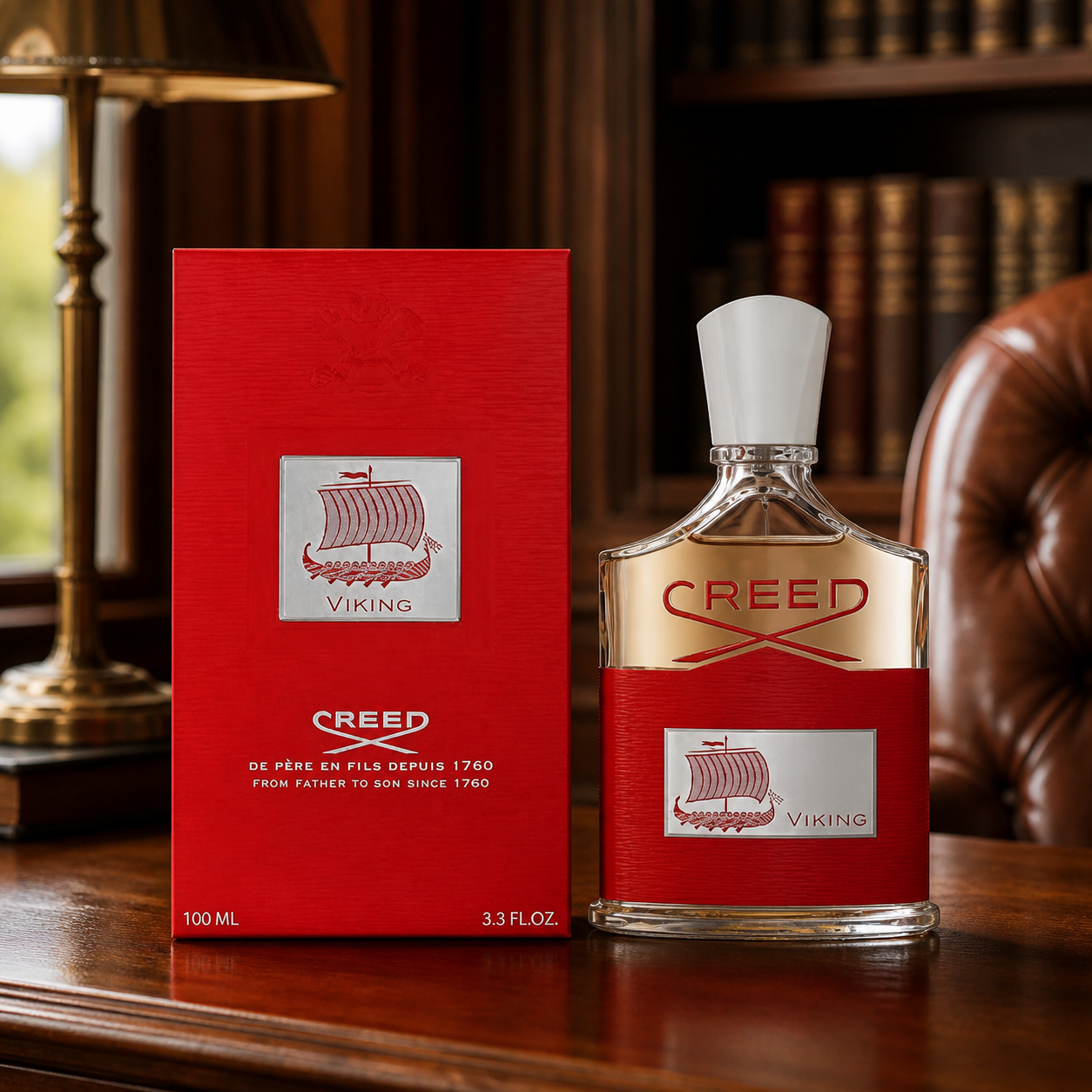 Creed Viking 100ml library lifestyle image