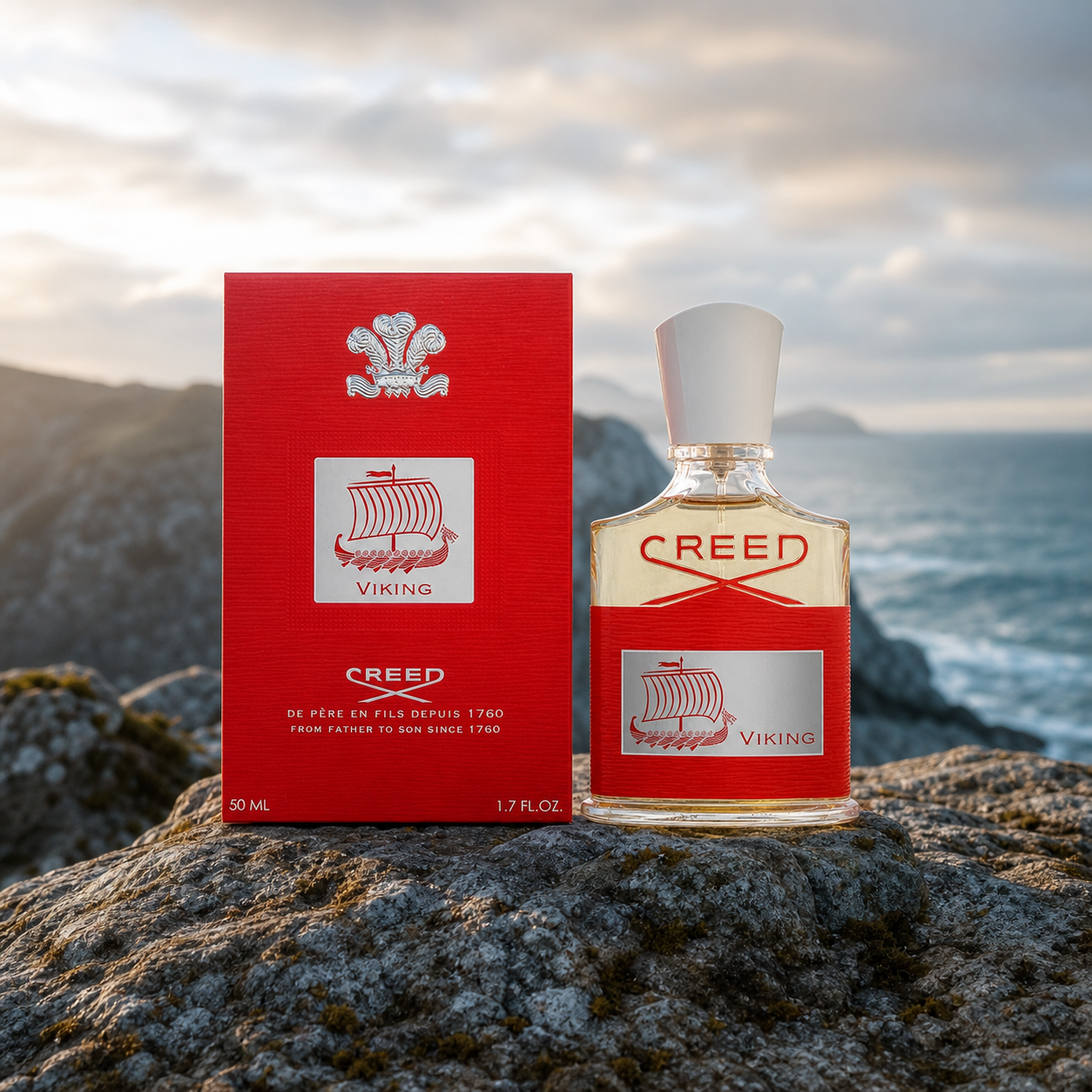Creed Viking 50ml coastal lifestyle image