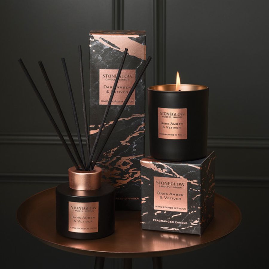 The Olphactory Blessing Dark Amber Reed Diffuser 100ml
