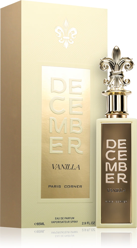 Paris Corner December Vanilla Eau de Parfum 85ml Spray