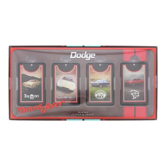 Dodge Legacy Fever Gift Set 20ml Demon EDT + 20ml Charger EDT + 20ml Super Bee EDT + 20ml Hellcat EDT