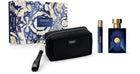 Versace Pour Homme Dylan Blue Gift Set 100ml EDT + 10ml EDT + Toiletry Bag