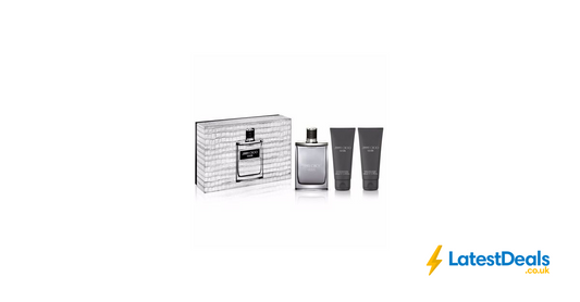 Jimmy Choo Man Gift Set 100ml EDT + 100ml Shower Gel + 7.5ml EDT