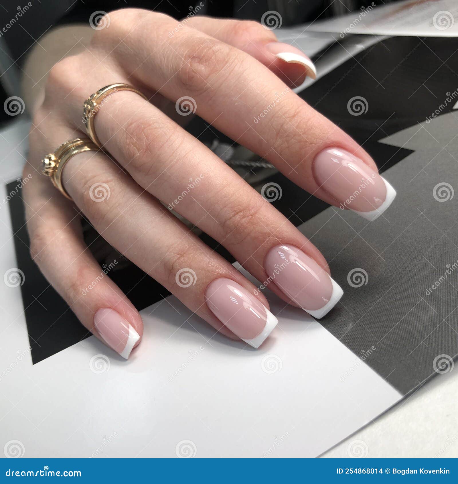Murrays Manicure French Manicure Nails 24 Nails