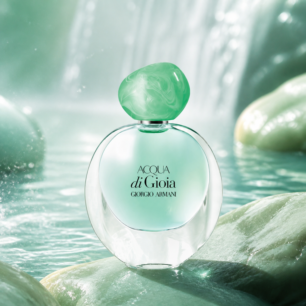 Giorgio Armani Acqua di Gioia Eau de Parfum 30ml aquatic campaign image
