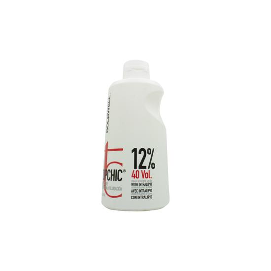 Goldwell TopChic Permanent Hair Color 12% 40 Vol. Cream Developer Lotion 946ml