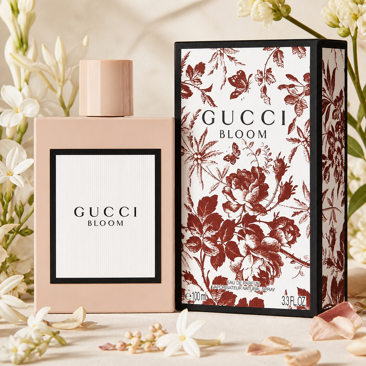 Gucci Bloom Eau de Parfum 100ml floral notes still life