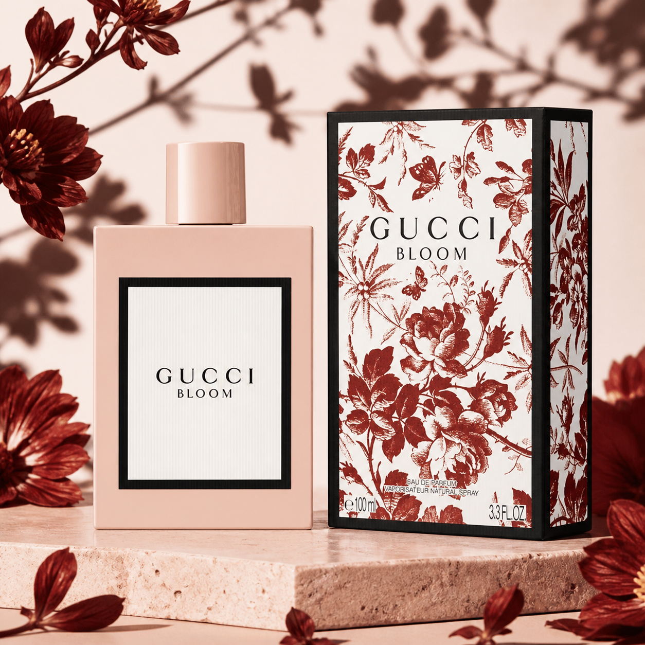 Gucci Bloom Eau de Parfum 100ml botanical campaign image
