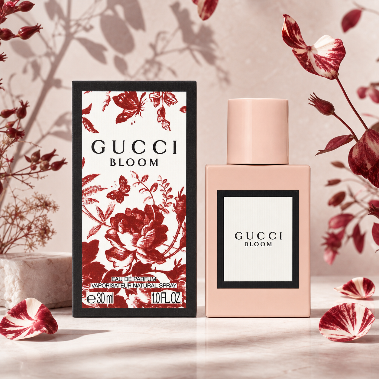 Gucci Bloom Eau de Parfum 30ml botanical campaign image