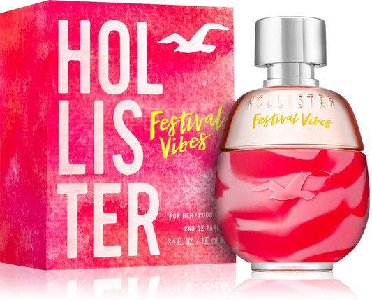 Hollister Festival Vibes For Her Eau de Parfum 100ml Spray