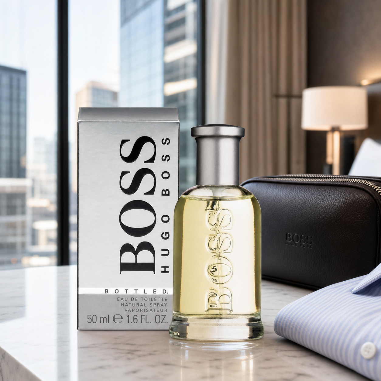 Hugo Boss Boss Bottled Eau de Toilette 50ml city travel image