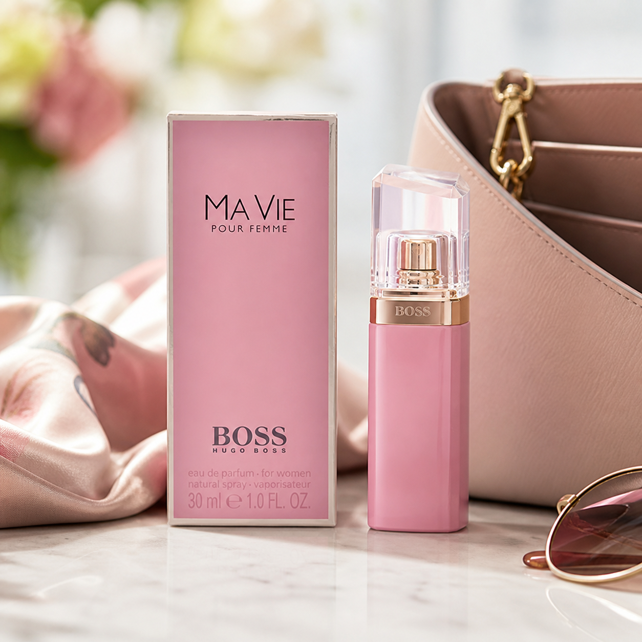 Hugo Boss Boss Ma Vie Eau de Parfum 30ml handbag lifestyle image