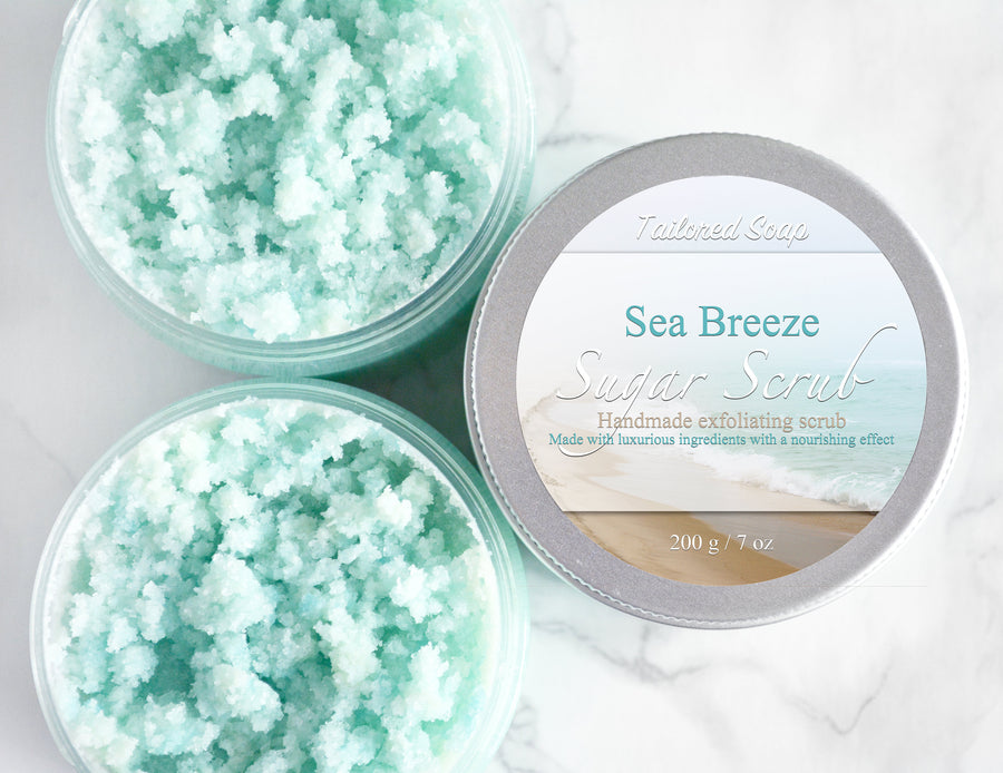 Summer Beach Body Scrub In Sea Breeze 236g