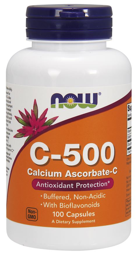 Vitamin C-500 Calciumascorbat-C - 100 Kapseln