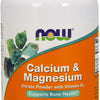 Calcium & Magnesium, Citrat-Pulver mit Vitamin D3 – 227g