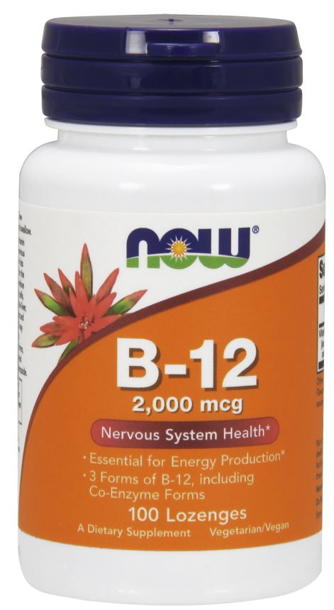 Vitamin B-12, 2000mcg - 100 Lutschtabletten