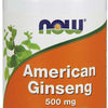 NOW Foods American Ginseng, 500mg - 100 vcaps