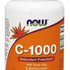 Vitamin C-1000 with Rose Hips & Bioflavonoids - 100 tablets