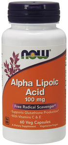 P-Eleven Alpha Lipoic Acid with Vitamins C & E,  100mg - 60 vcaps