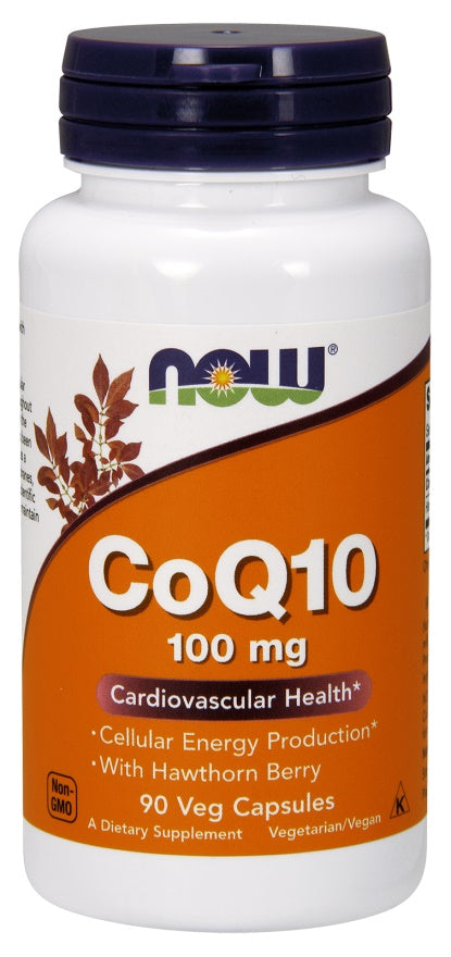 CoQ10 mit Weißdornbeere, 100mg - 90 pflanzliche Kapseln