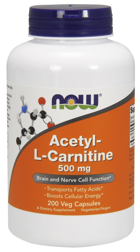 P-Eleven Acetyl-L-Carnitine, 500mg - 200 vcaps