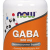 GABA with Vitamin B6, 500mg - 100 vcaps