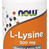 L-Lysine, 500mg - 100 tablets