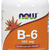 Vitamin B-6, 100mg - 250 caps