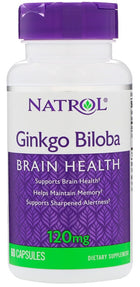 Ginkgo Biloba, 120mg - 60 caps