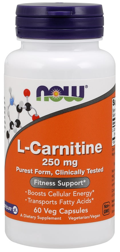 L-Carnitin, 250 mg - 60 vegane Kapseln