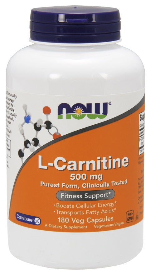 L-Carnitin, 500 mg – 180 pflanzliche Kapseln
