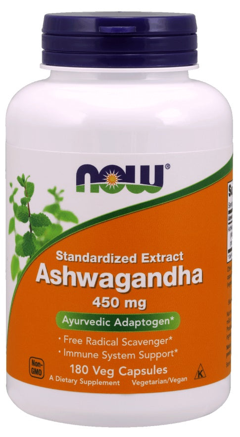 Ashwagandha-Extrakt, 450mg - 180 pflanzliche Kapseln