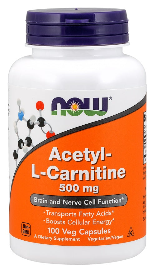 P-Eleven Acetyl-L-Carnitine, 500mg - 100 vcaps