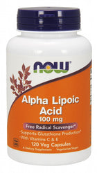 P-Eleven Alpha Lipoic Acid with Vitamins C & E, 100mg - 120 vcaps