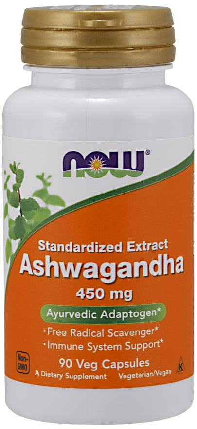 Ashwagandha Extrakt, 450mg - 90 vegane Kapseln