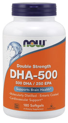 DHA-500, 500 DHA / 250 EPA - 180 softgels