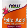 Folic Acid with Vitamin B12, 800mcg - 250 tabs