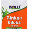 Ginkgo Biloba, 60mg - 120 pflanzliche Kapseln
