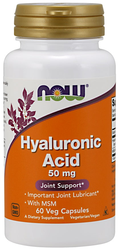 Hyaluronsäure mit MSM, 50 mg – 60 pflanzliche Kapseln