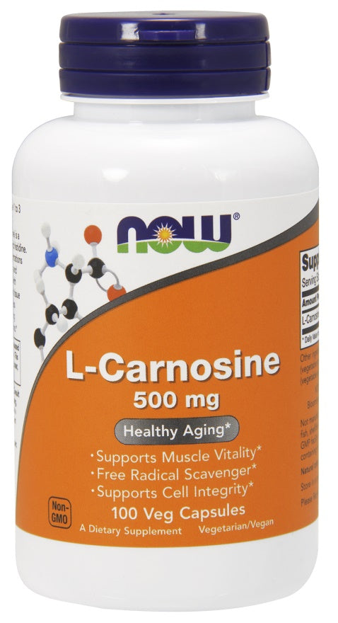 L-Carnosine, 500 mg – 100 vegane Kapseln