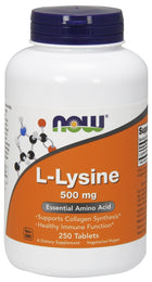 L-Lysine, 1000mg - 250 tabs