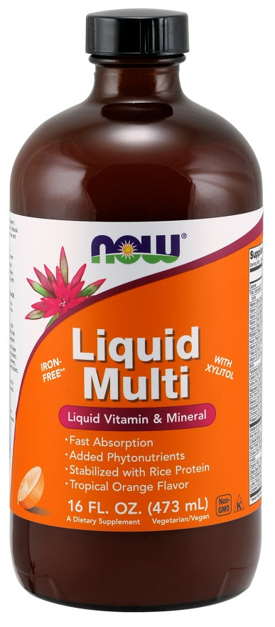 Liquid Multi, Wild Berry (Iron Free) - 473 ml. - Wild Berry (Iron Free)