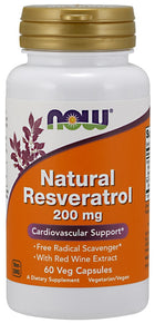 Resveratrol, 200mg - 60 vcaps