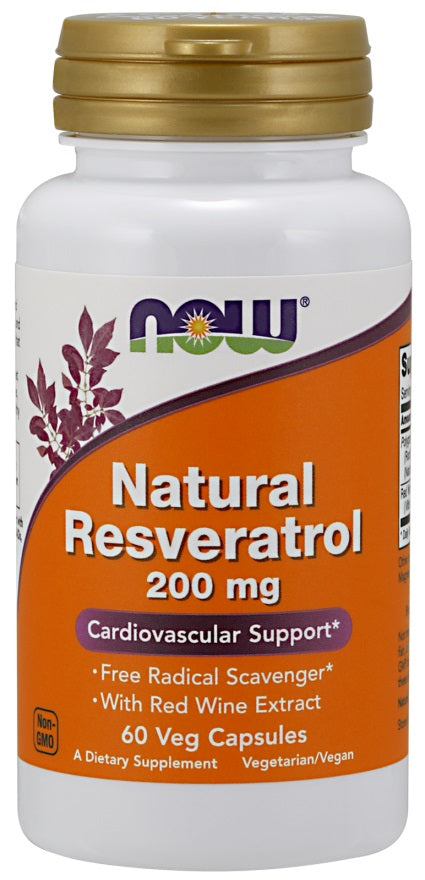 Resveratrol, 200mg - 60 vcaps